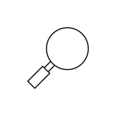 Magnifying Glass Search Zoom Line Icon