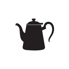 Clean and modern vector illustration of a stylized coffee cup with vibrant color accents perfect for branding and design projects