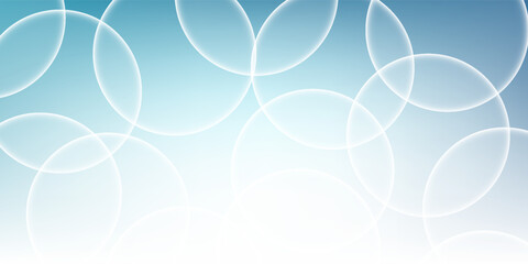 Abstract light blue gradient background and bokeh effect. Blurred water backdrop. Vector illustration design art water nice good efect modern