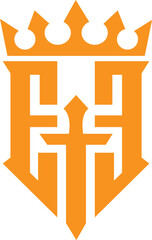 Crown Shield Royal Logo Template Luxury Business Vector Design