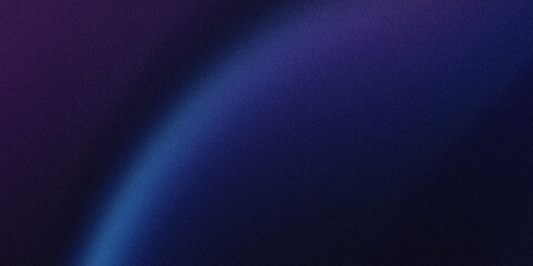 Curved Blue Light Streak on Dark Purple Gradient Background abstract
