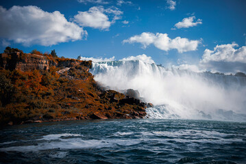 a beautiful view of Niagara Falls