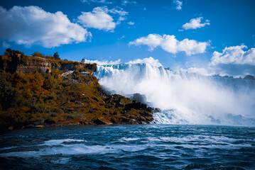 a beautiful view of Niagara Falls