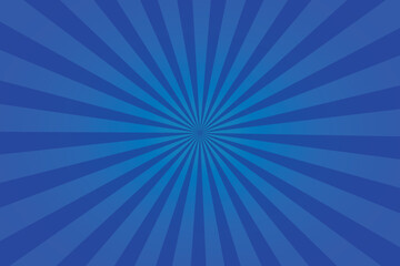 Abstract radial burst pattern in deep blue tones
