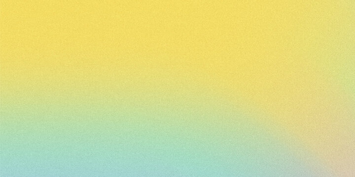 Soft Yellow To Teal Gradient With Subtle Grain Texture green blue