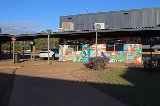 building at jabiru at the kakadu national park in australia 