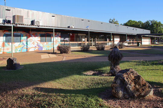 building at jabiru at the kakadu national park in australia 