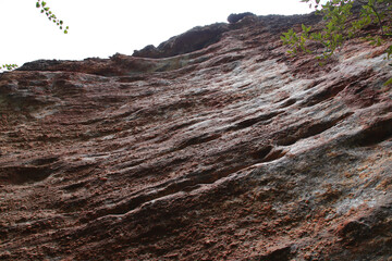 cliff at nourlangie walk at the kakadu national park in north australia  © frdric