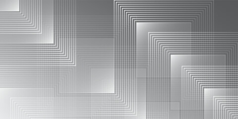  hexagon lines on gray background. Geometric stripe line art transparent abstract art nice elegant