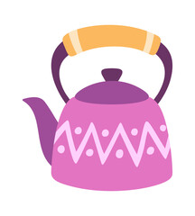 Traditional teapot steel kitchen kettle