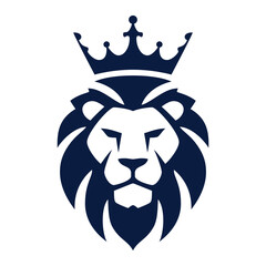 vector illustration of a lion king