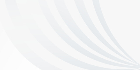 Simple white and gray gradient background. Halftone waves design background art modern simple design
