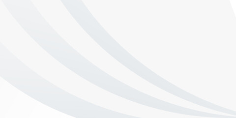 Simple white and gray gradient background. Halftone waves design background art