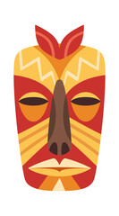 Religious african mask tribal carvings