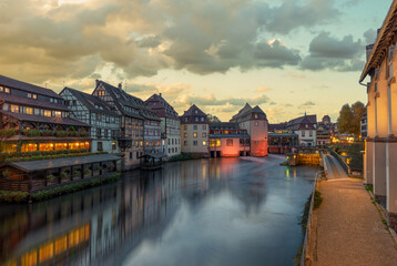 La Petite France in Strasbourg France la Venise in Strasbourg