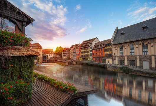 La Petite France in Strasbourg France la Venise in Strasbourg