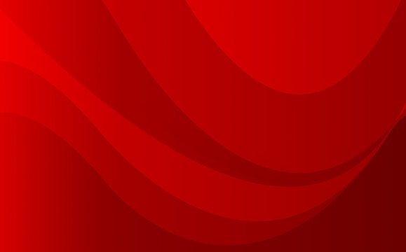 waves red abstract background