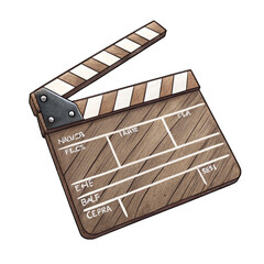 movie clapper board