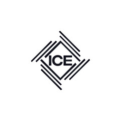 ICE set ,ICE logo. K C A design. White ICE letter. ICE, K C A letter logo design. Initial letter ICE letter logo set, linked circle uppercase monogram logo. K C A letter logo vector design.