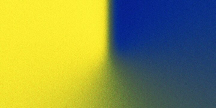 A symbolic representation of unity and peace reflecting hope with powerful yellow and blue hues with a soft blurred