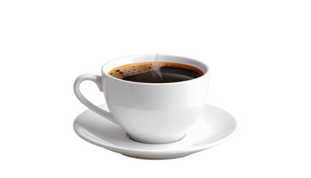 Realistic Coffee Cup PNG