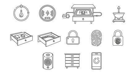 smart home automation system concept iot devices connecting security  control via smartphone enhancing safety convenience  energy efficiency