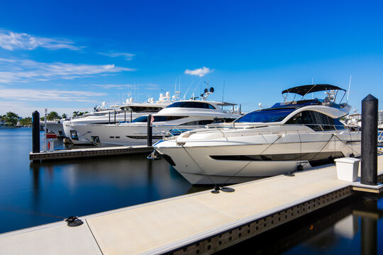 Yachts for sale and charter at the Fort Lauderdale International boat Show