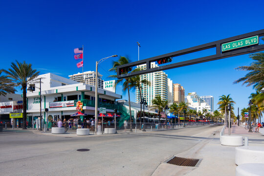 Fort Lauderdale beach Elbo Room bar on Las Olas Boulevard