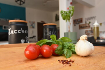 the main ingredients for cooking a delicious pasta dish