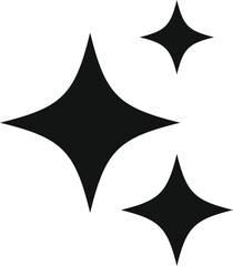 Fototapeta premium Generative AI logo icon set. Artificial Intelligence Creation symbol. Ai generate icons collection. magic sparkle stars symbol