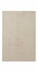 Fototapeta premium Rectangular floor covering features dense, neutral toned plush fibers for warmth and comfort