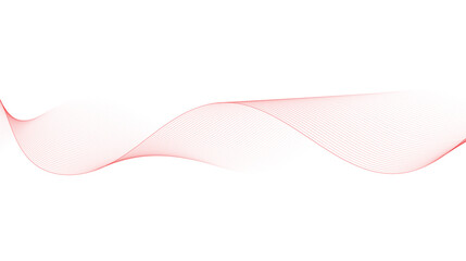 Abstract flowing wave pattern in red, perfect for adding movement and energy