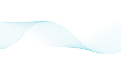 Modern flowing abstract design in light blue for elegant background use