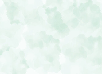Watercolor background with light green hues, creating a soft and dreamy texture, perfect for adding a touch of elegance