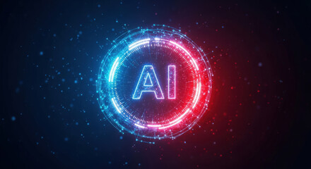Artificial Intelligence Icon A Symbol of Innovation and Technological Advancement A Glimpse into the Future of Computing and Connectivity A Vision of Progress