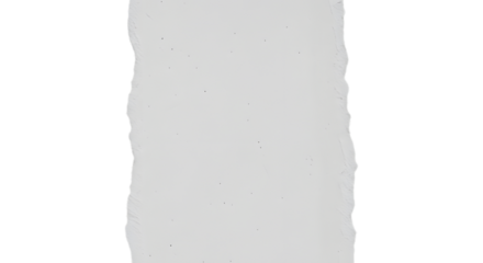 White paper tear isolated on transparent background for design and decoration use
