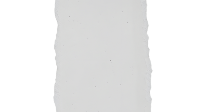 White paper tear isolated on transparent background for design and decoration use