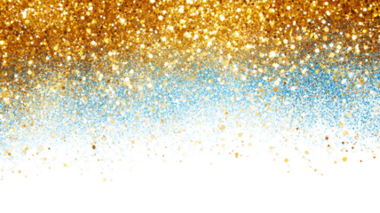 Colorful abstract background with glowing stars, light effects, and cosmic textures isolated on white background