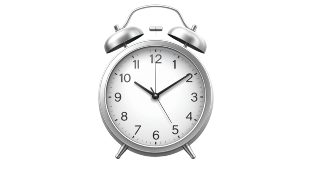 Minimal Alarm Clock PNG