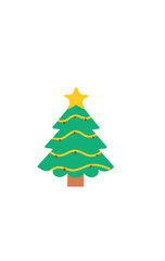 christmas tree vector