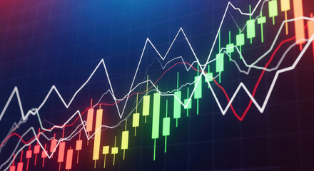 Analyzing Market Trends A Detailed Stock Chart Depicting Financial Fluctuations and Investment Opportunities in a Dynamic Economic Landscape with Data Visualization
