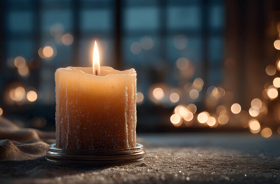 Weihnachten Kerze Stimmungsvoll Weihnachtlich