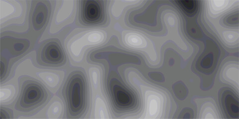 Monochromatic abstract topographic contour map pattern with smooth gray and dark gray shapes and subtle light gray outlines, offering a minimalist and sophisticated background for design projects