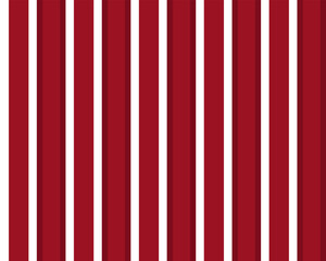 Naklejka premium Vertical stripe Christmas pattern vintage background set vector illustration. Red white line geometric ornament. Merry Christmas abstract background vector. Gift wrap paper design for holidays.