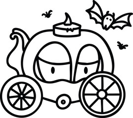 vintage carriage with a carriage