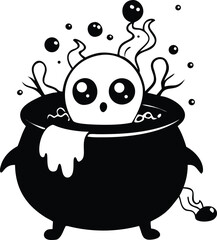 halloween pumpkin cartoon character