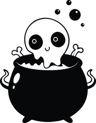 halloween pumpkin cartoon