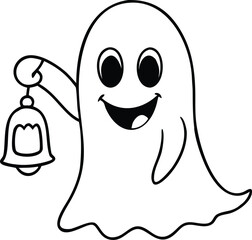 funny cartoon ghost