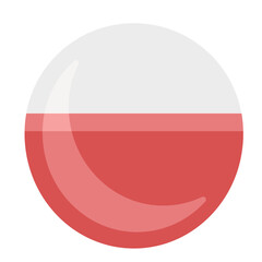 ガチャガチャのプラスチックカプセルアイコン