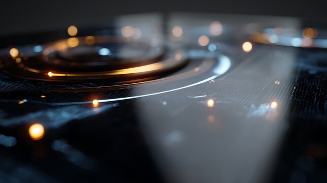  Micro-Payment Network Dashboards Glowing Interactive Nodes Across Futuristic Workspace Floating Holographic Payment Grids, Glowing Connections, Cinematic Lighting Reflecting On Surfaces, Ultra-R